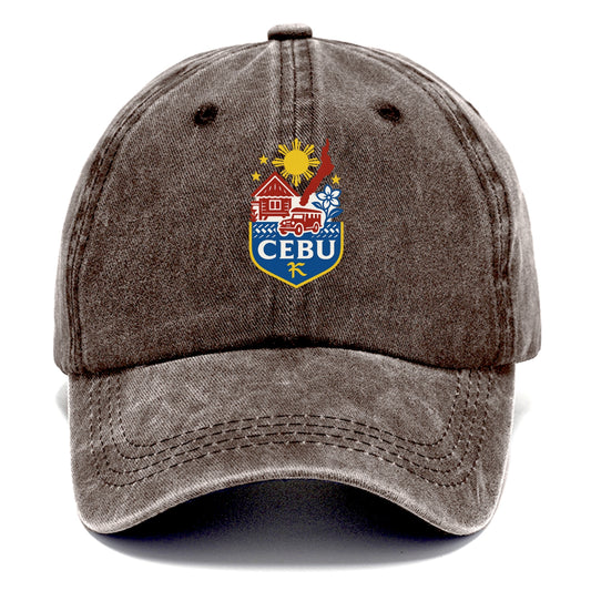 cultural travel emblem Hat