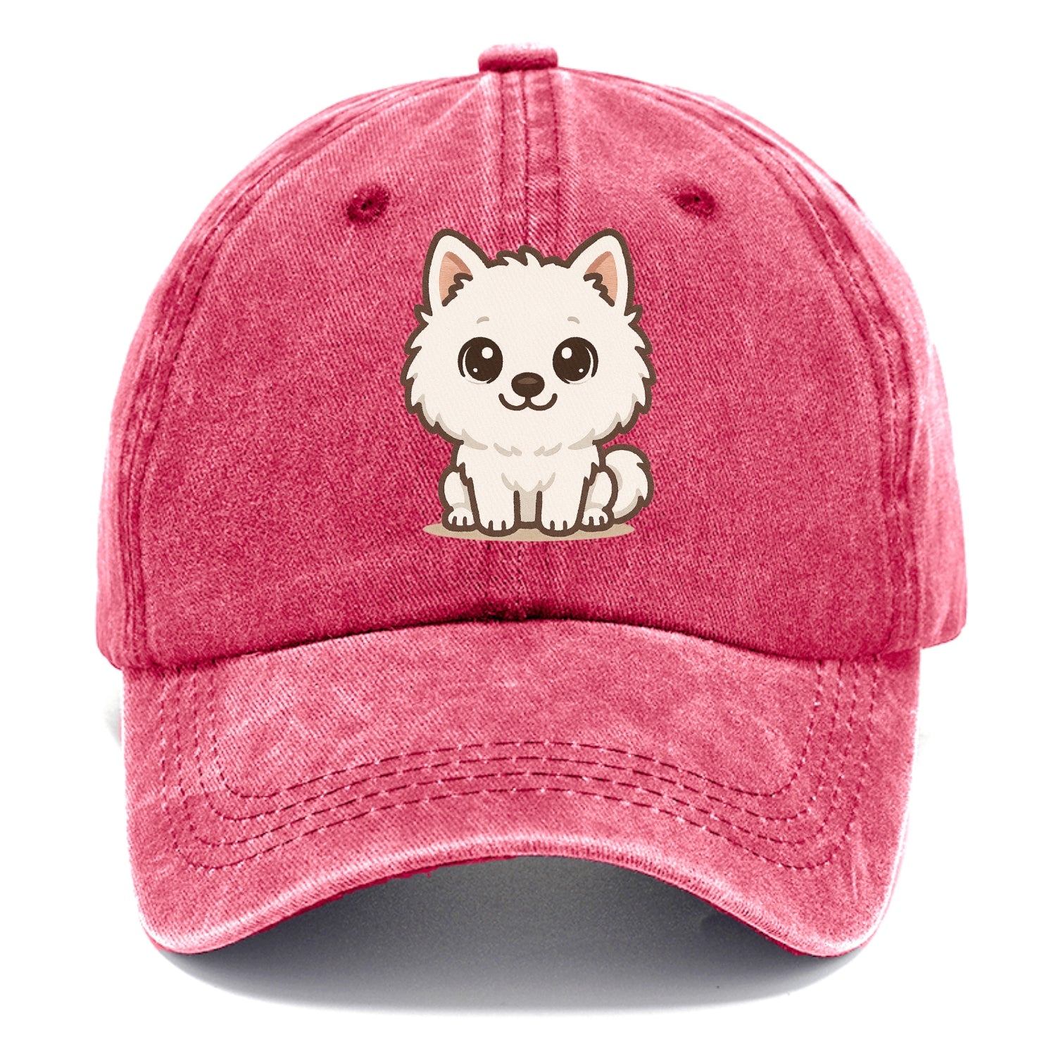 american-eskimo-dog-premium-design Hat