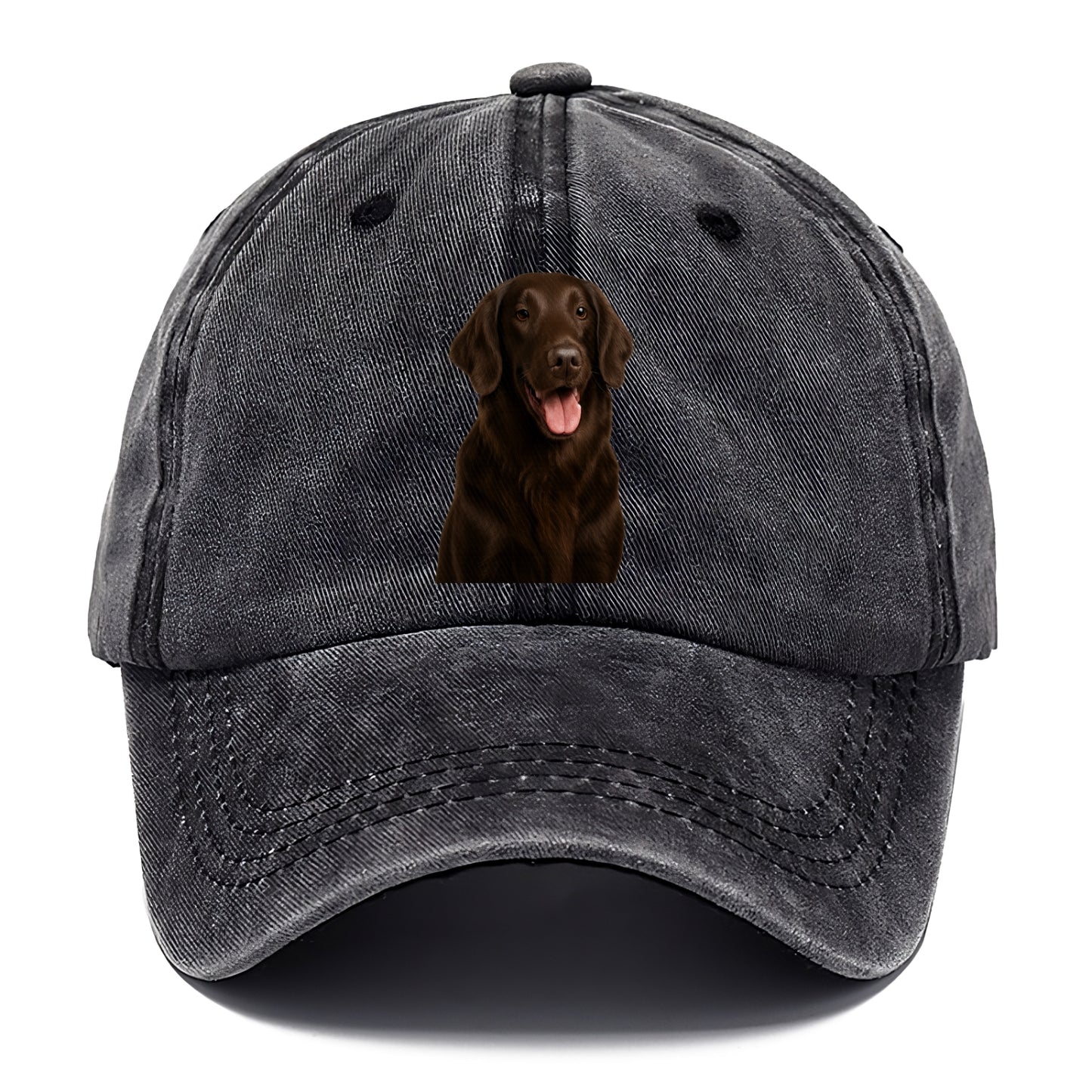 coated retriever joyful heart Hat