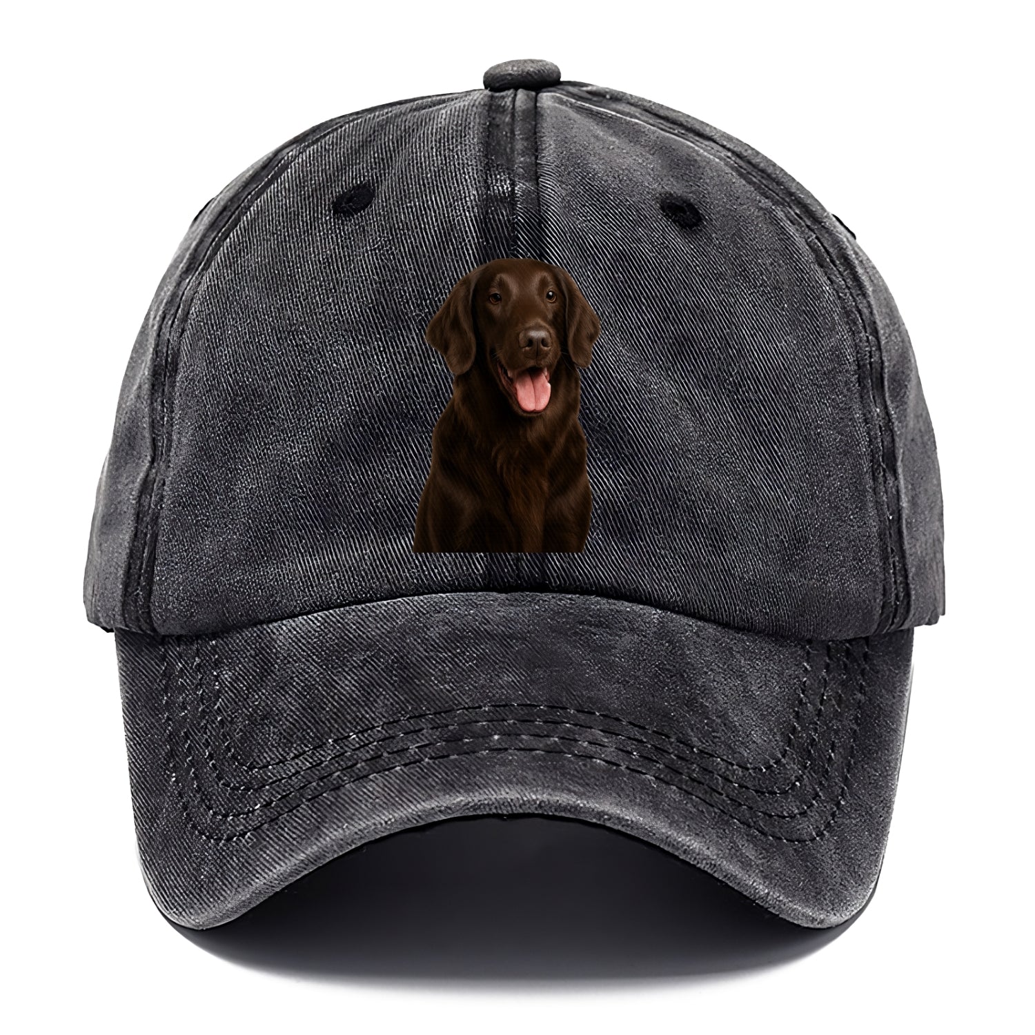 coated retriever joyful heart Hat