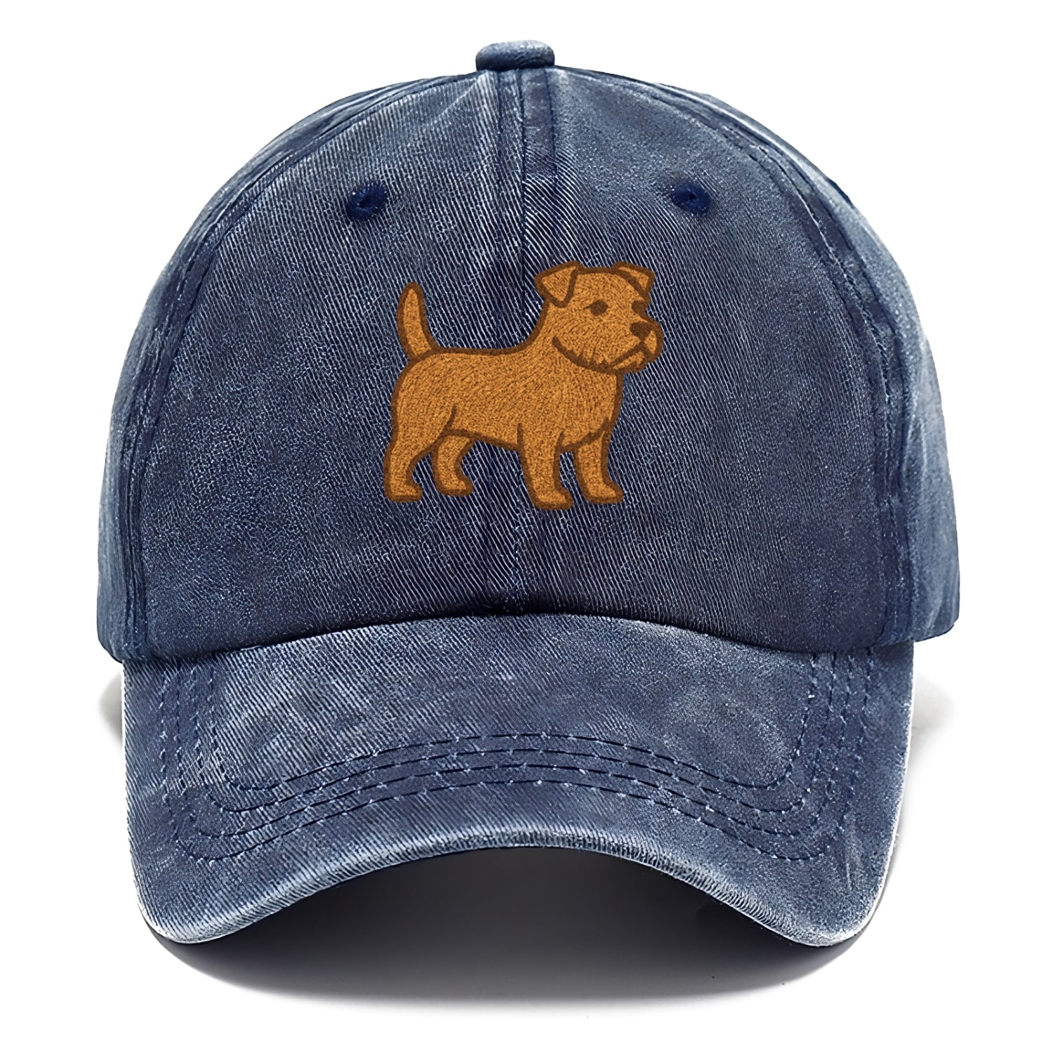 Norfolk Terrier Red Colored Pose Hat