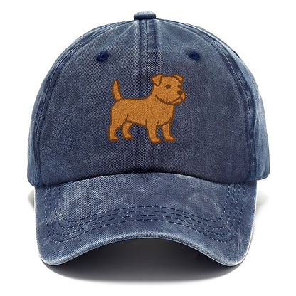 Norfolk Terrier Red Colored Pose Hat