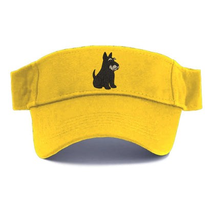 Scottish Terrier Black Sitting Pose Hat