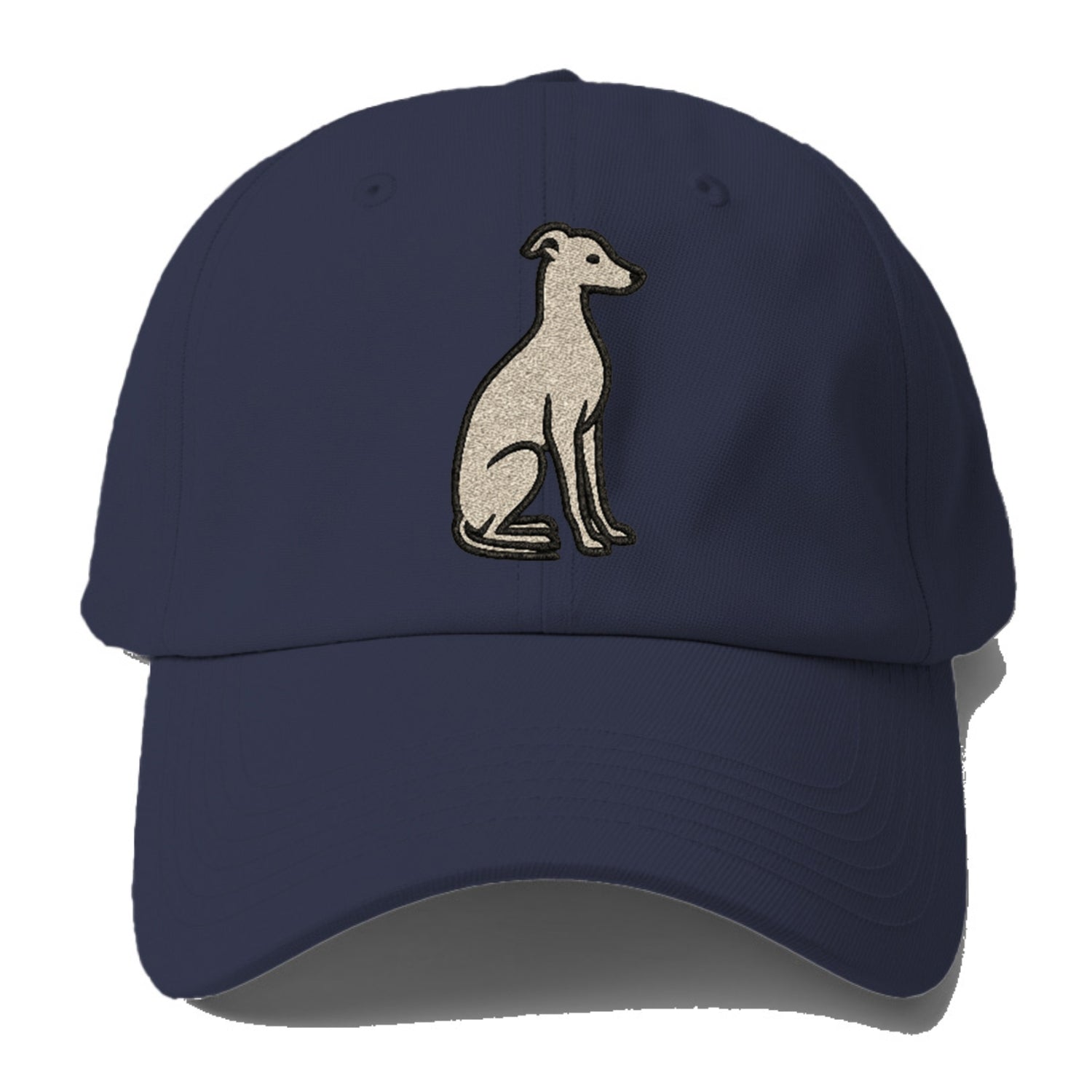 Italian Greyhound Gray Sitting Pose Hat