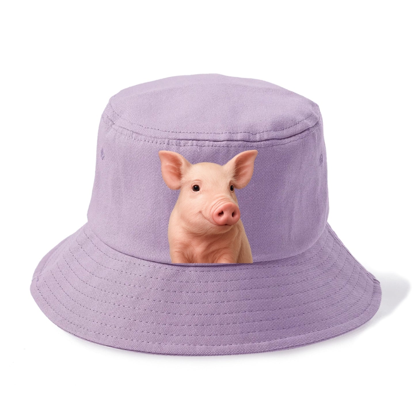 pig portrait design Hat