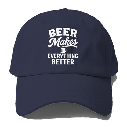 brewed serenity better with beer Hat