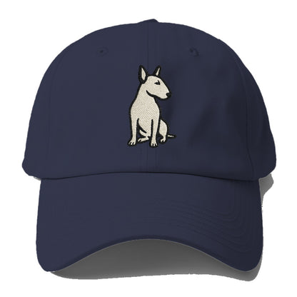 Miniature Bull Terrier White Pose Hat