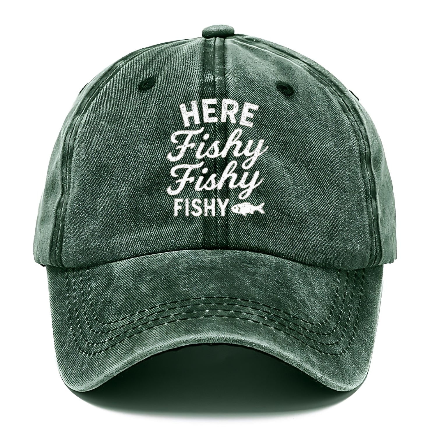here fishy fishy fishing lure Hat