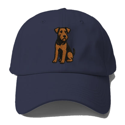 Airedale Terrier Black And Tan Design Hat