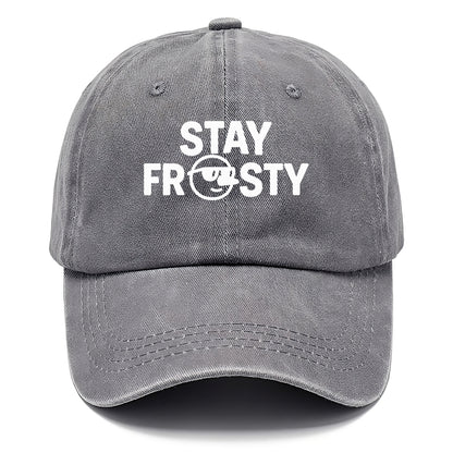 stay frosty snowman Hat