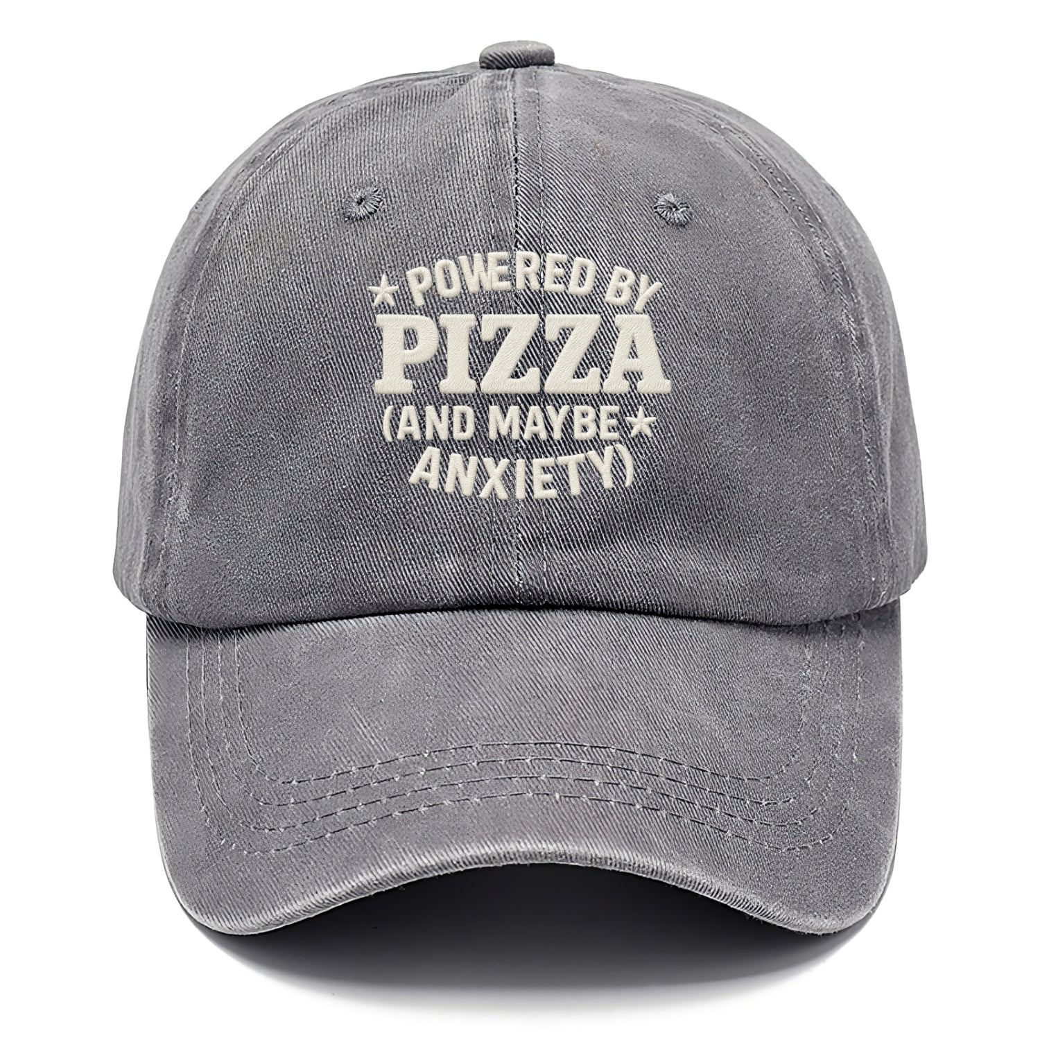 powered by pizza and maybe anxiety Hat