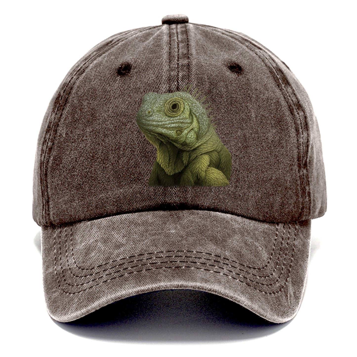 iguana portrait design Hat