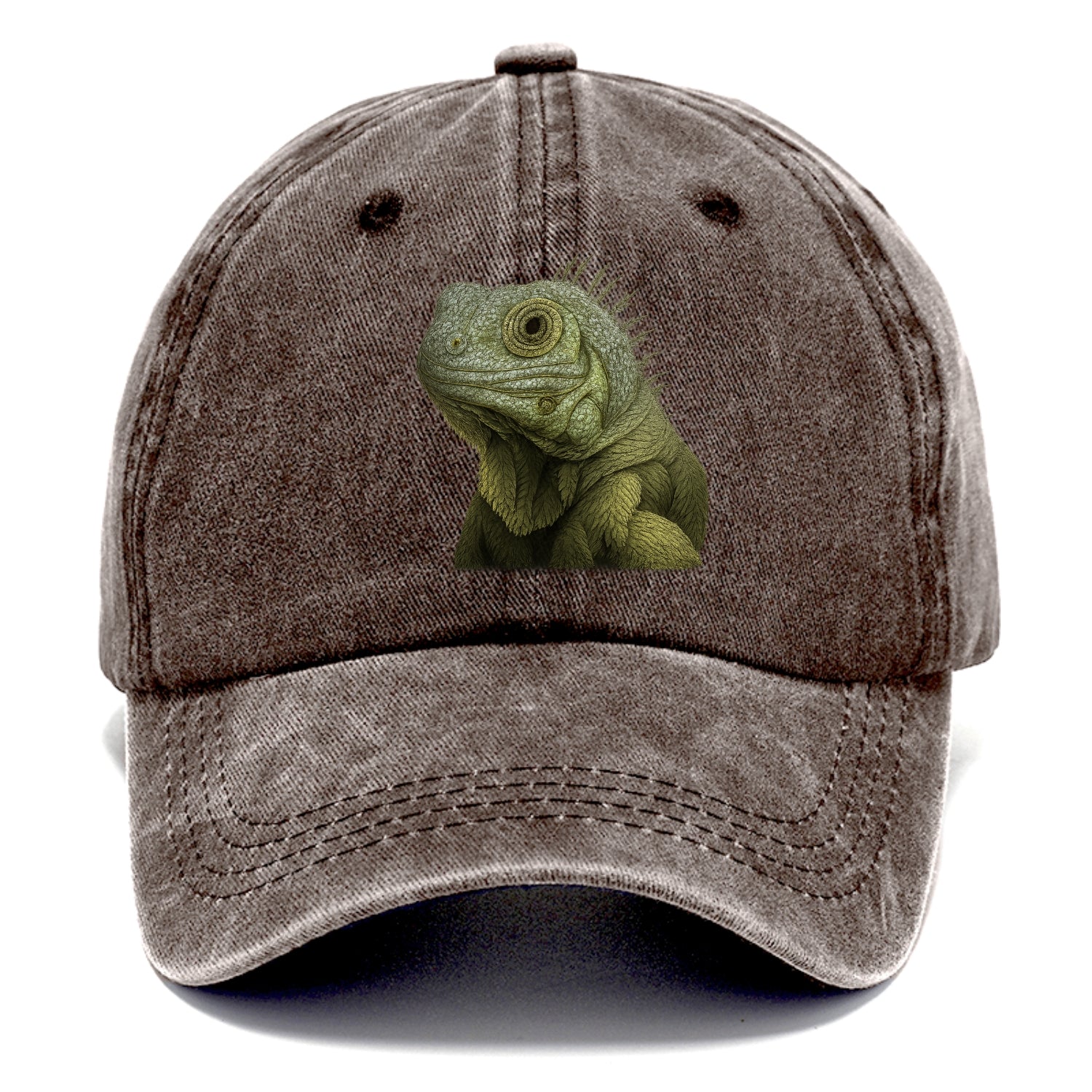 iguana portrait design Hat