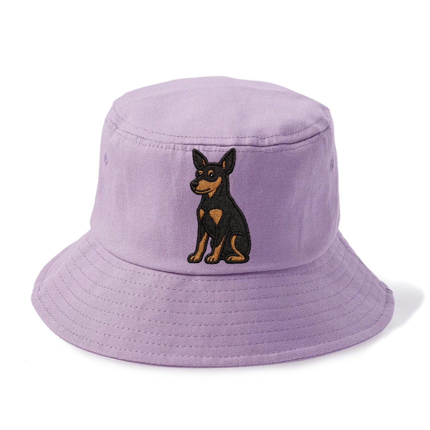 miniature-pinscher-black-tan-regal-poise Hat
