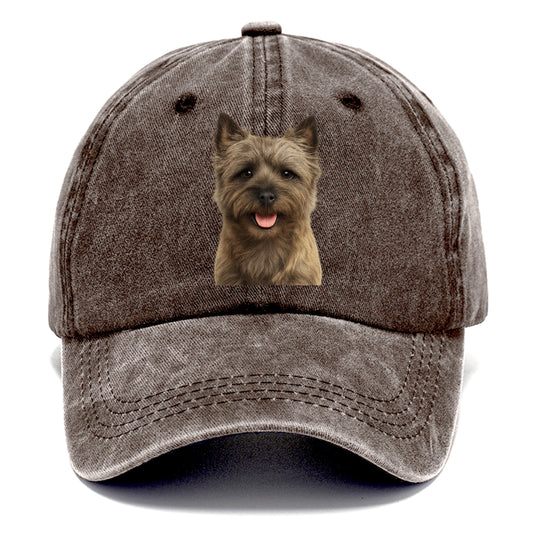 cairn terrier: spirited & charming scamp Hat