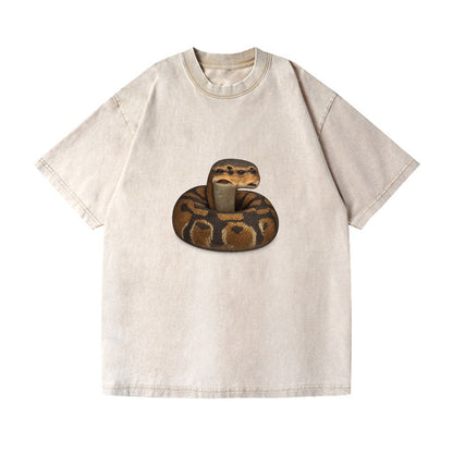 snake portrait design Hat