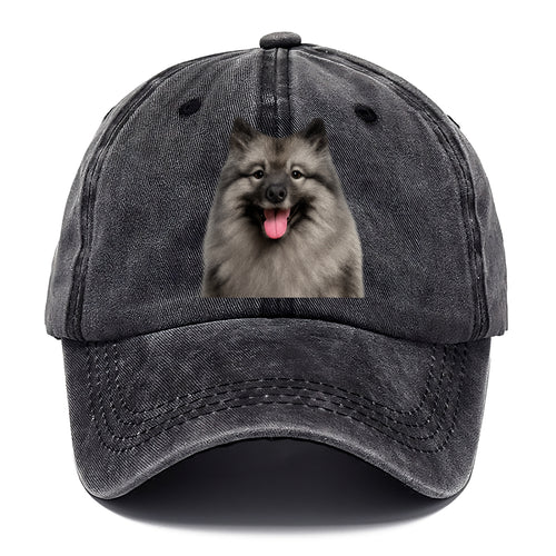 Keeshond: Silver Fox Spirit Classic Cap
