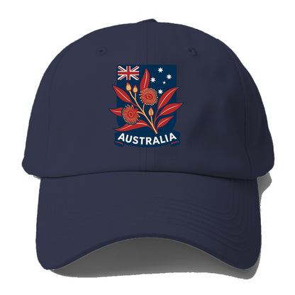 Australian Floral Patriotic Hat