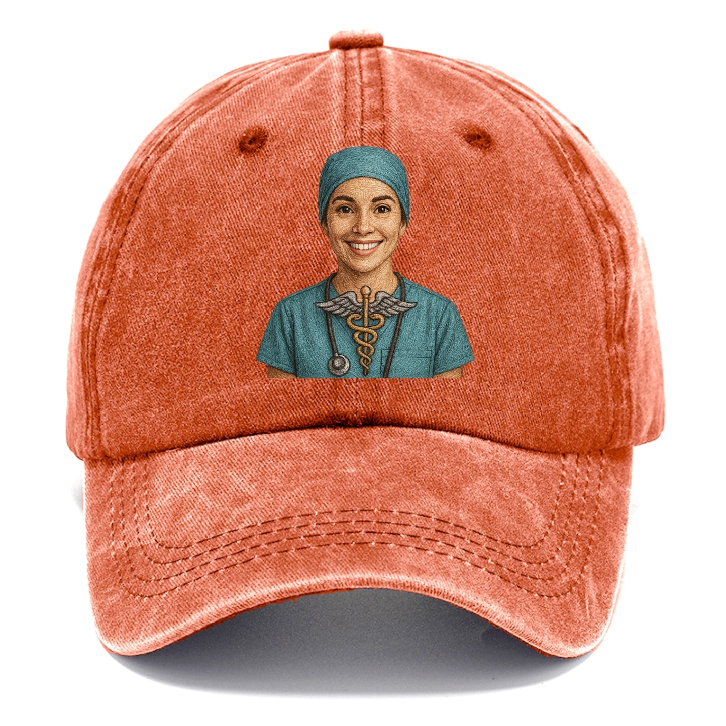 smiling healthcare hero portrait Hat