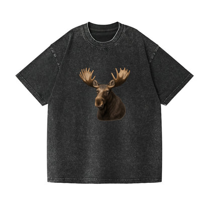 moose portrait design Hat