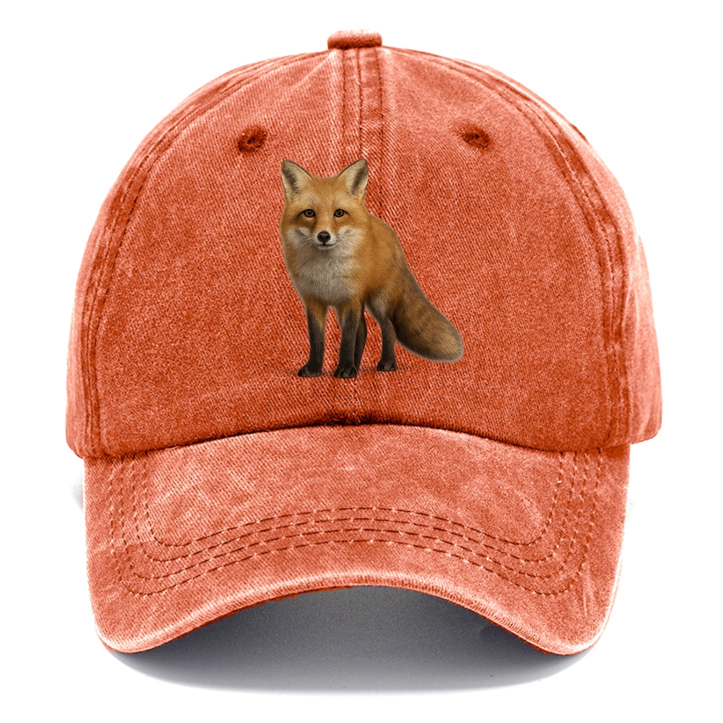 portrait of a red fox Hat