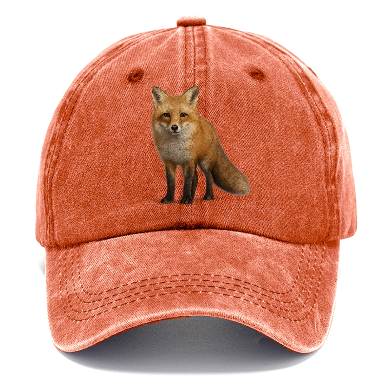 portrait of a red fox Hat