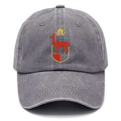 peru-vicua-emblem-premium-design Hat