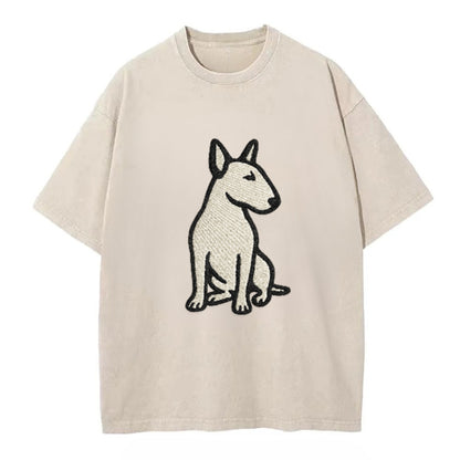 Miniature Bull Terrier White Pose Hat