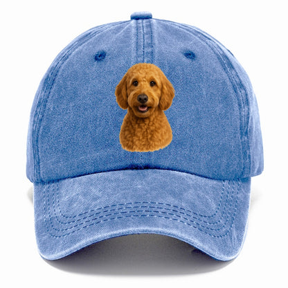 goldendoodle portrait design Hat