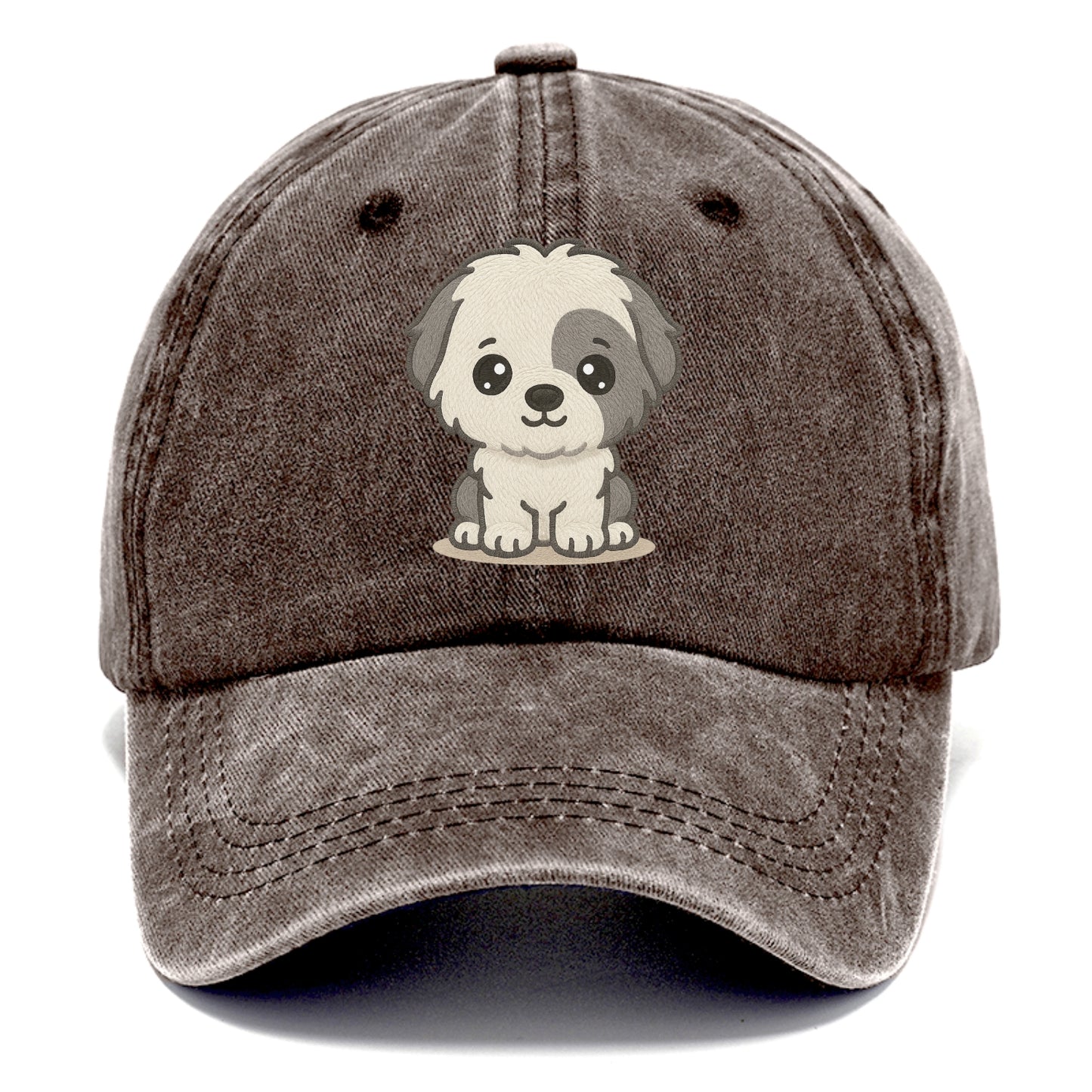 old-english-sheepdog-shaggy-charm Hat