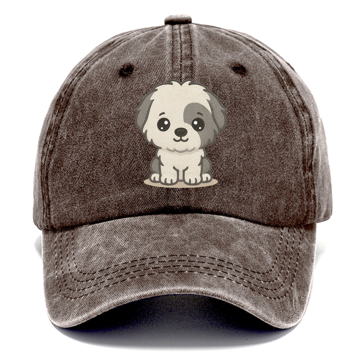 old-english-sheepdog-shaggy-charm Hat