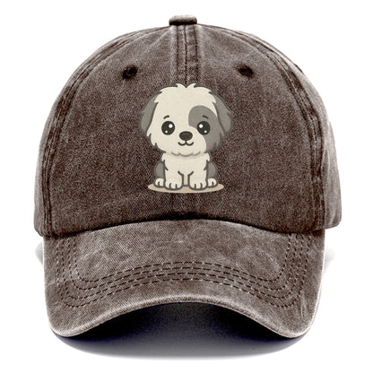 old-english-sheepdog-shaggy-charm Hat