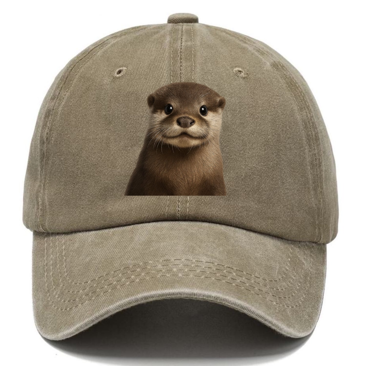 otter portrait design Hat