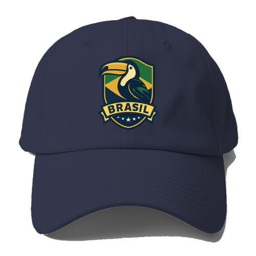 Brazilian Toucan Heritage Logo Baseball Cap For Big Heads