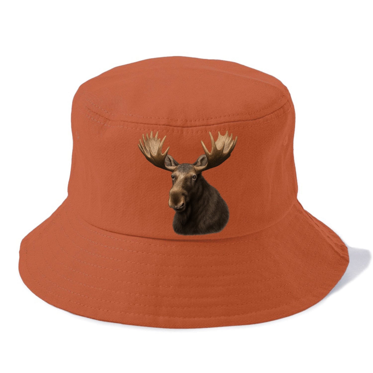 moose portrait design Hat