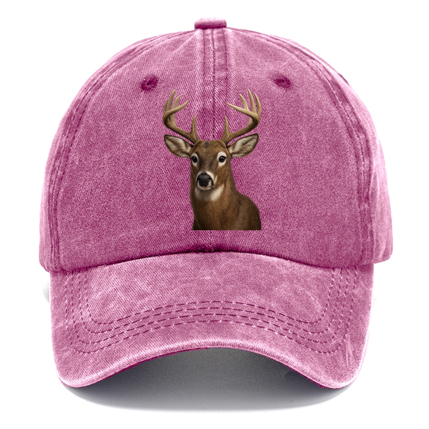 deer portrait design Hat