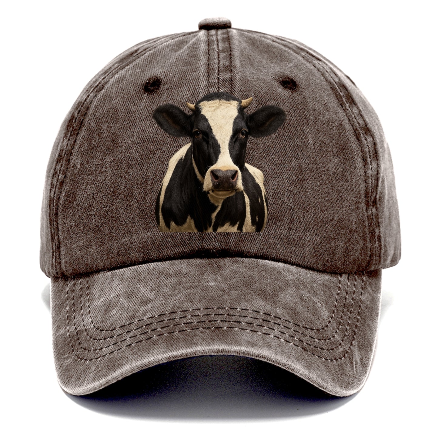 cow portrait design Hat
