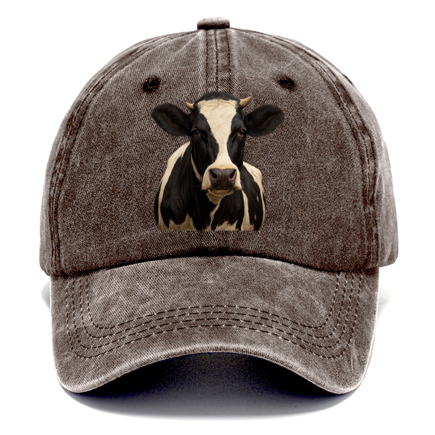 cow portrait design Hat