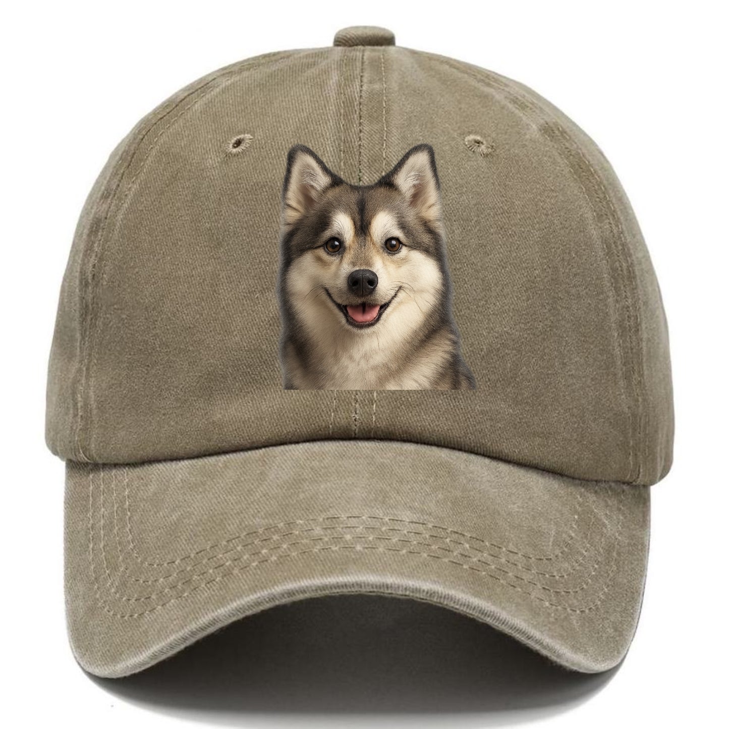 pomsky portrait design Hat