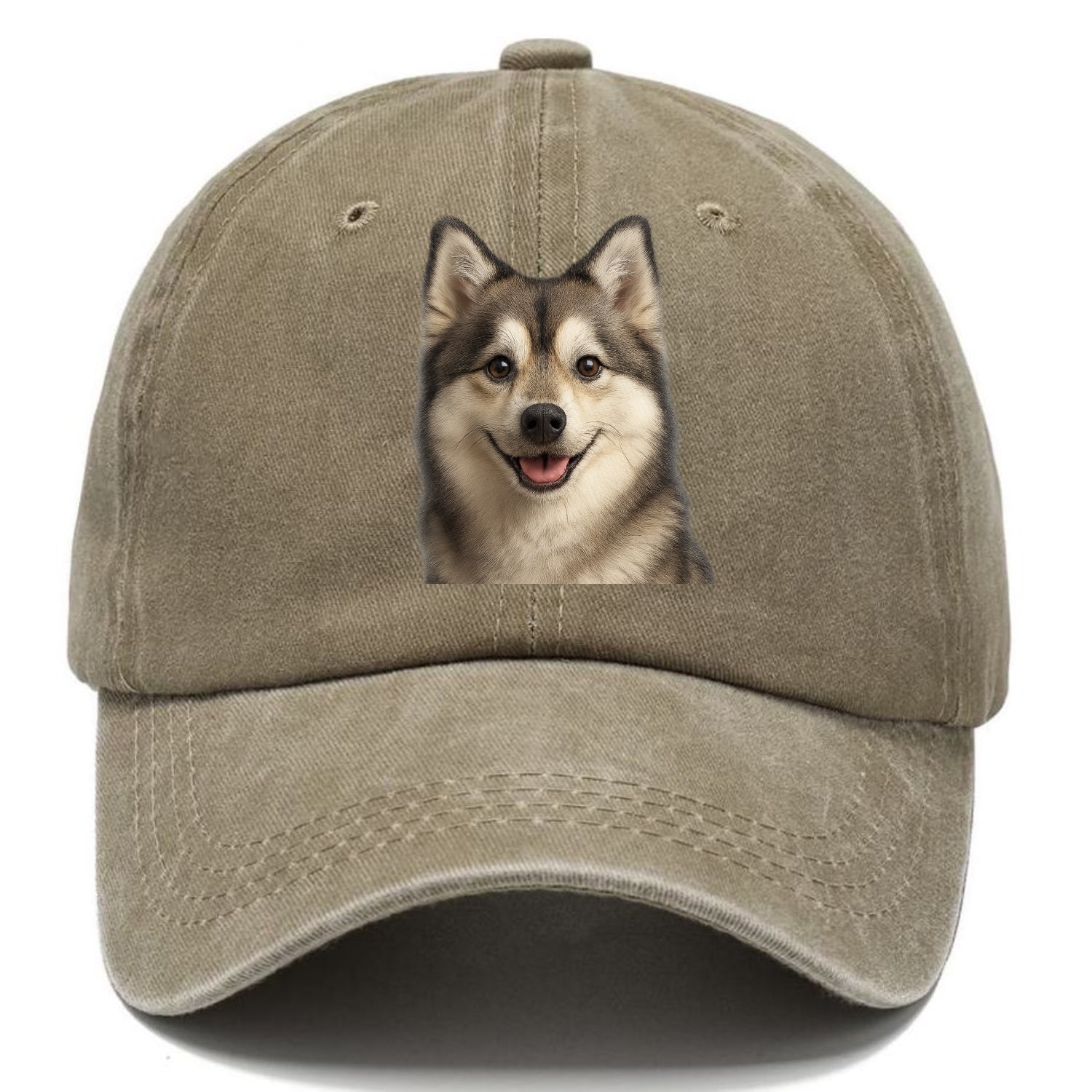 pomsky portrait design Hat