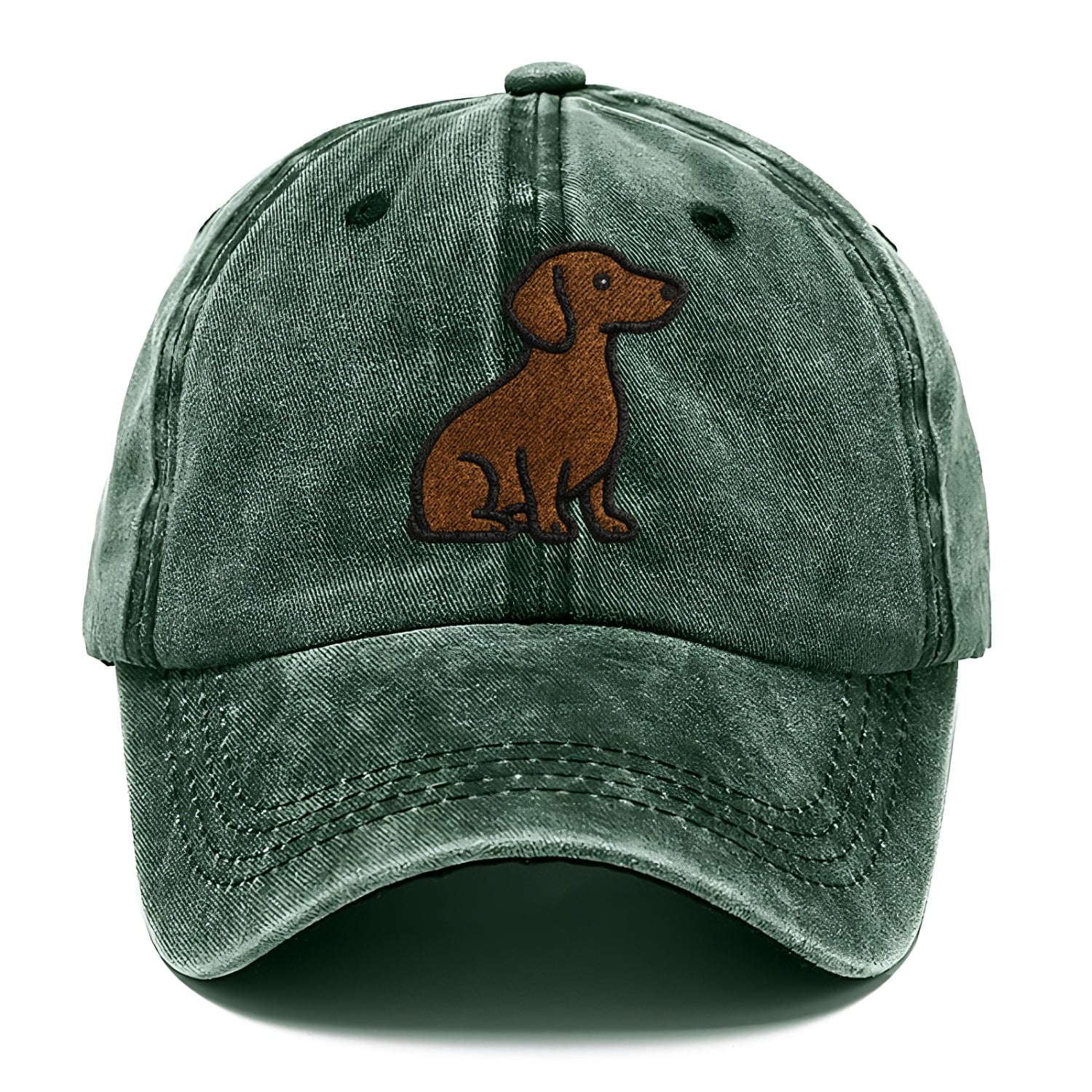 chocolate-brown-dachshund-loyal-charm Hat