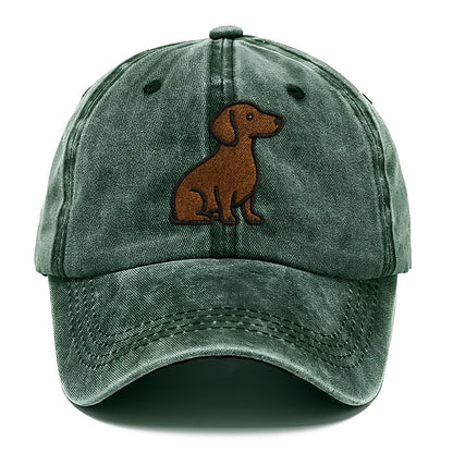 chocolate-brown-dachshund-loyal-charm Hat