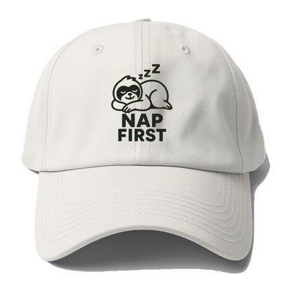 nap first sloth Hat