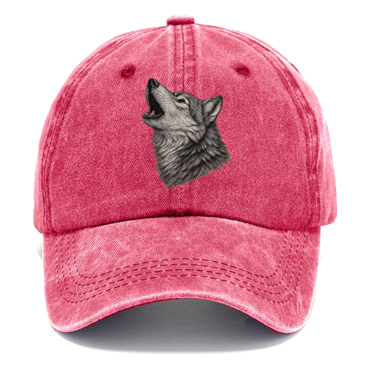 wolf howling Hat