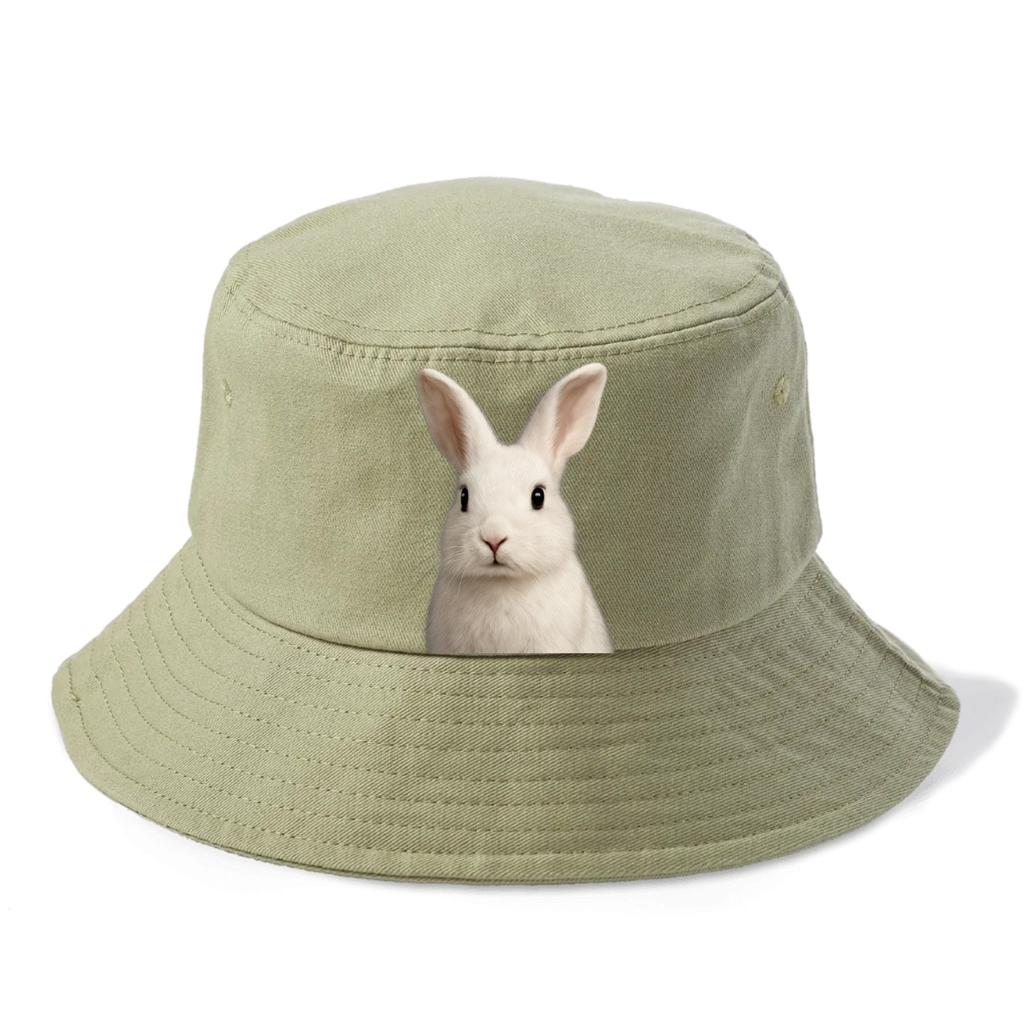 rabbit portrait design Hat