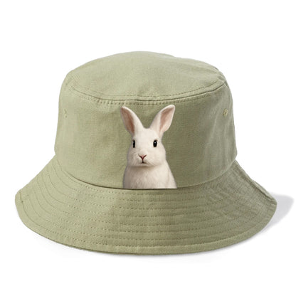 rabbit portrait design Hat