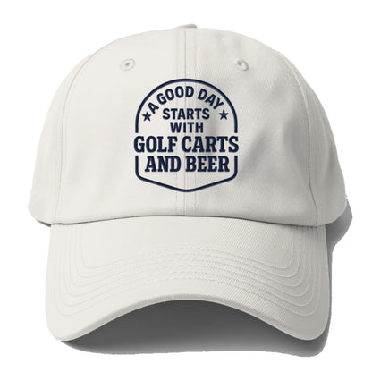golf and leisure slogan Hat