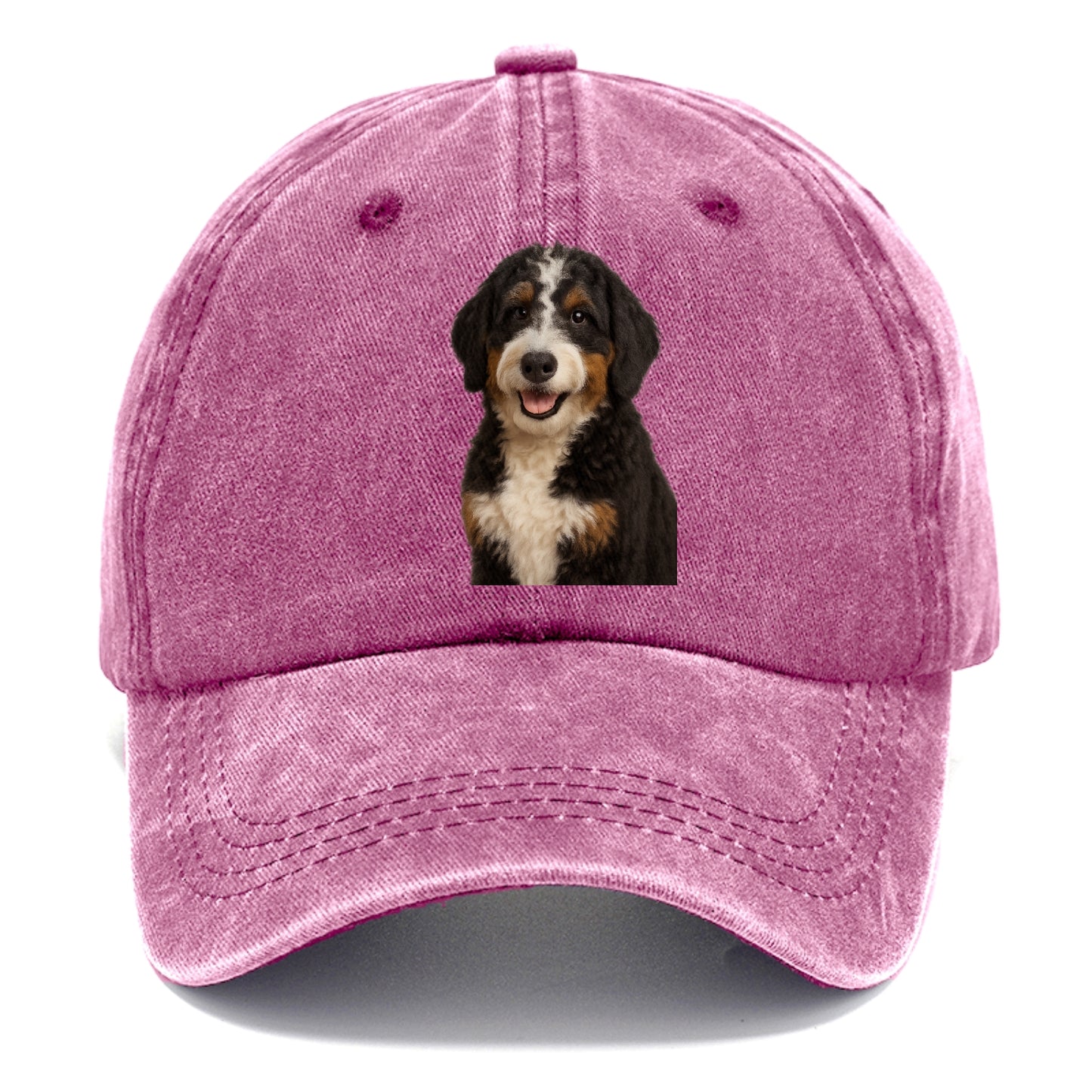 bernedoodle portrait design Hat