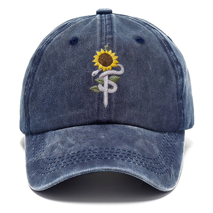 Serpent Sunflower  Hat