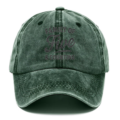 five & growing family collection Hat